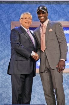 Illustration for article titled Where Awkward Happens: Reading The Body Language Of NBA Draft Picks